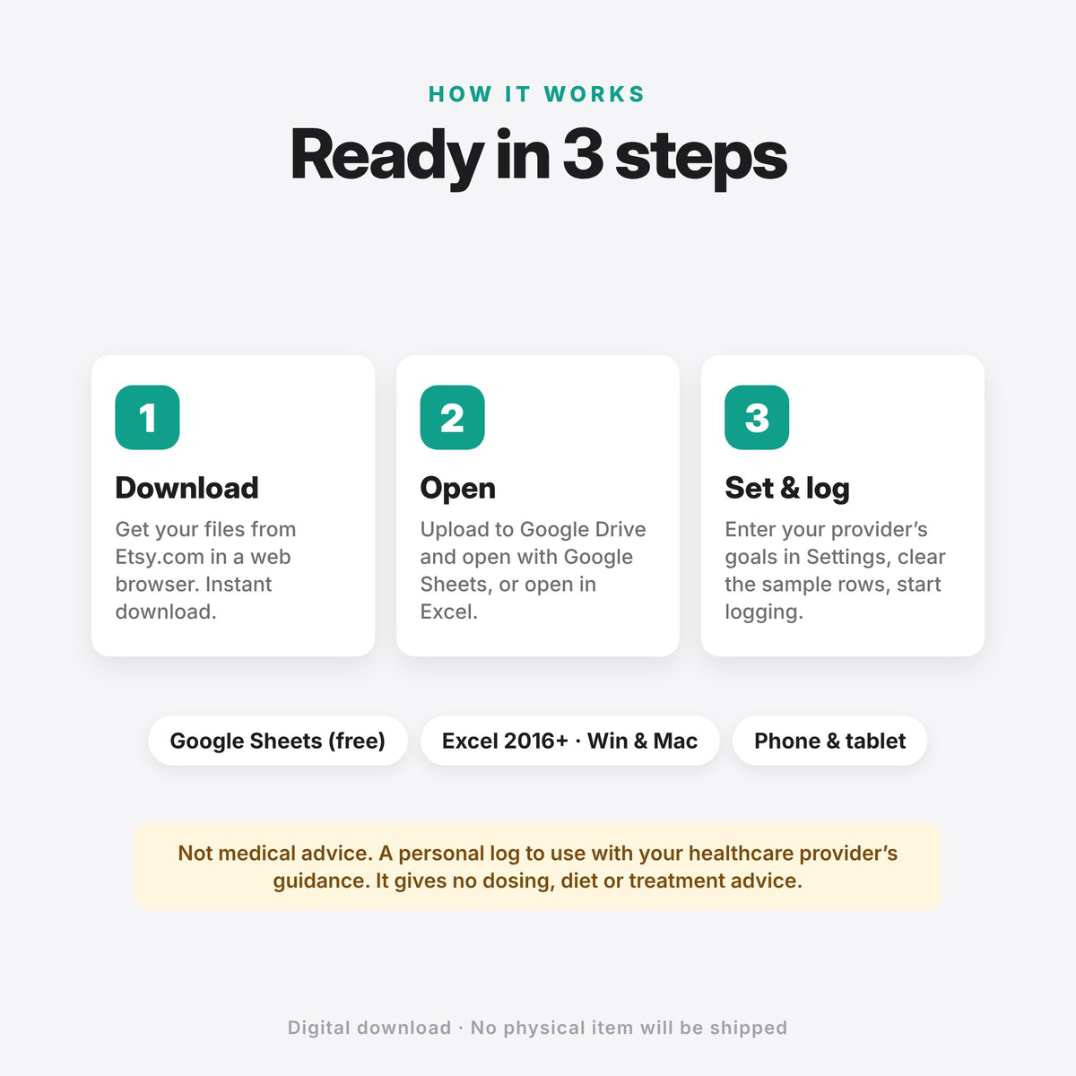 GLP-1 Journey Tracker (Digital Download) — photo 11