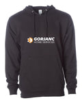 Gorjanc Independent Trading Hoodie in Black (sample mockup)