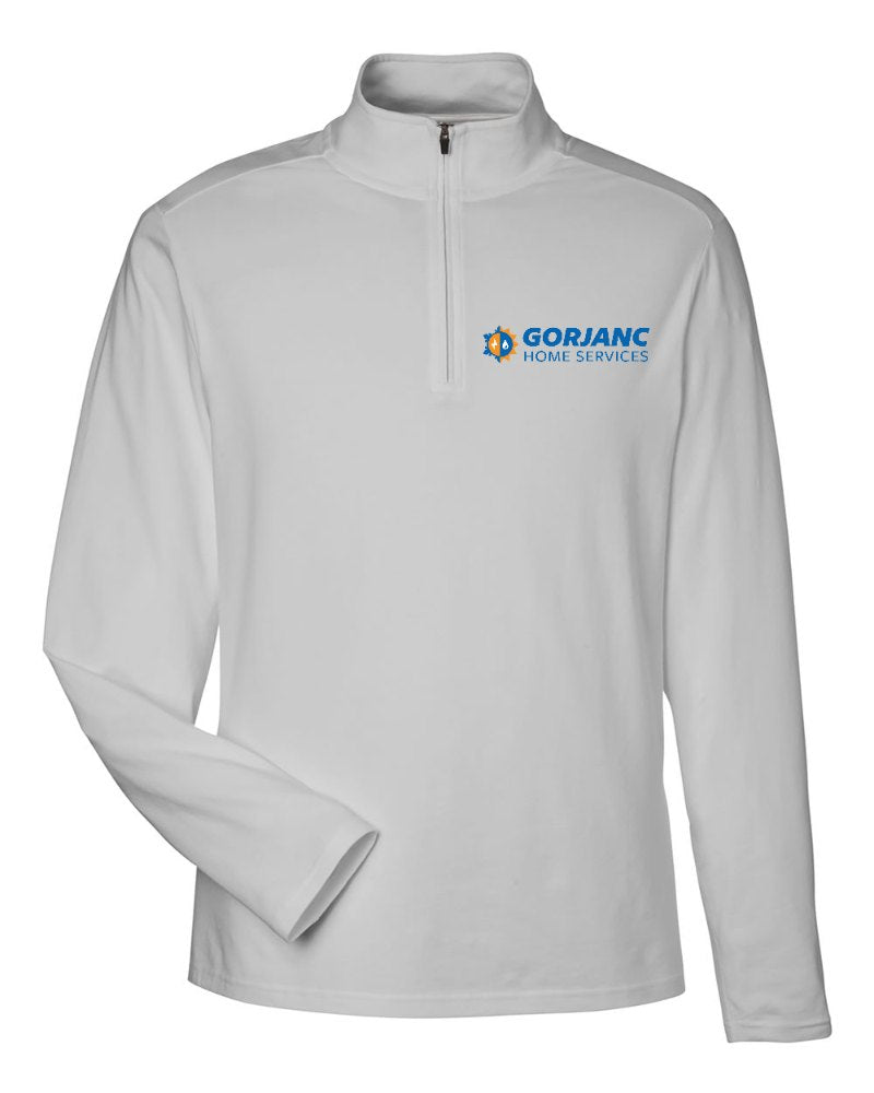 Gorjanc Stretch Quarter-Zip in Grey (sample mockup)