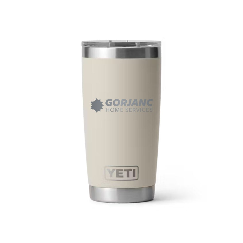 Gorjanc YETI 20 oz Rambler in Cape Taupe (sample mockup)