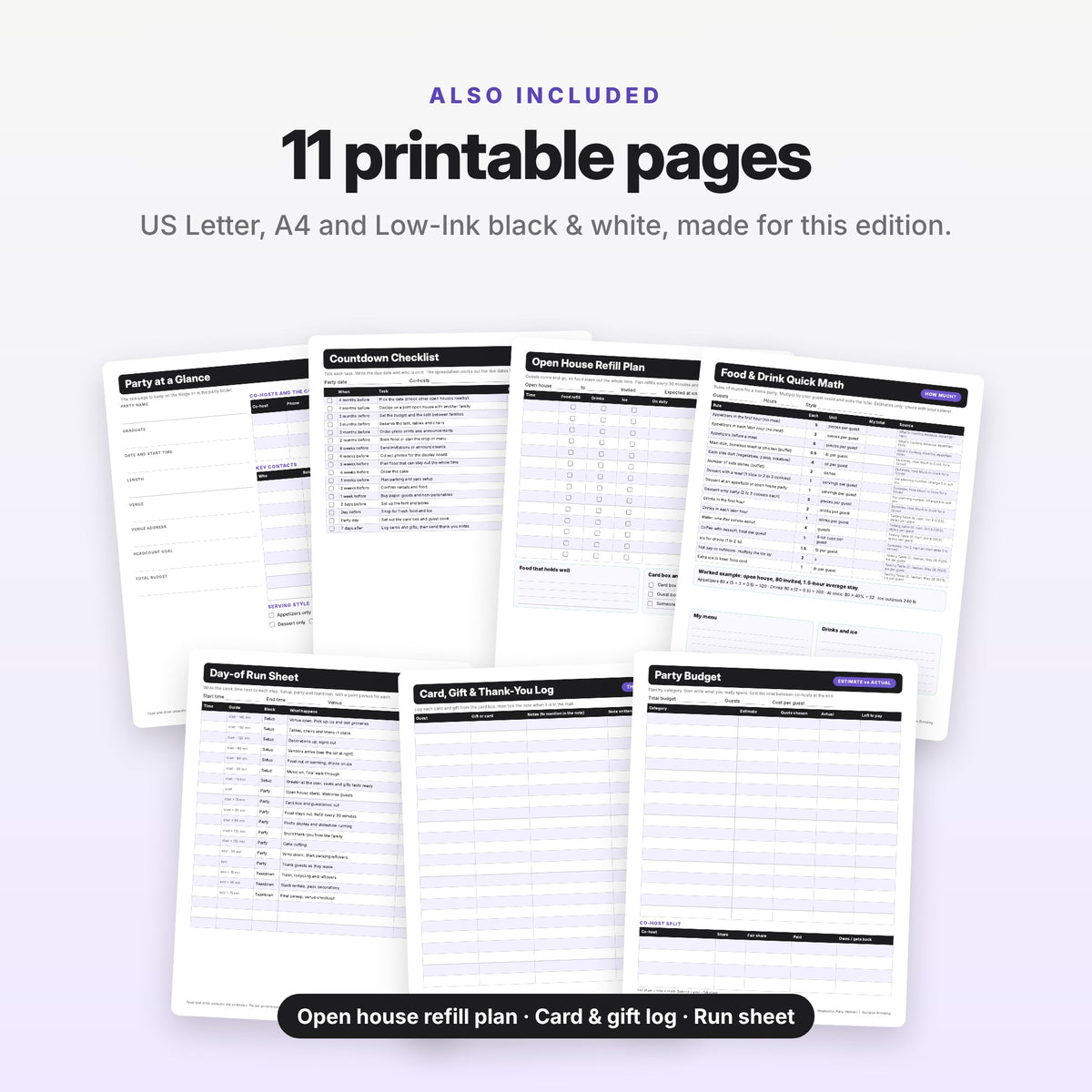 Graduation Party Planner for Parents (Digital Download) — photo 8
