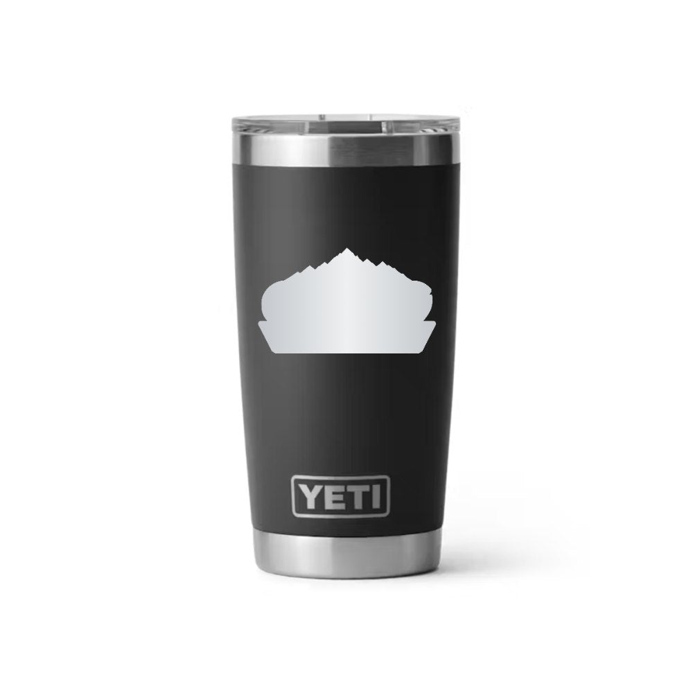 Gragg Electrical YETI 20 oz Rambler in Black (sample mockup)