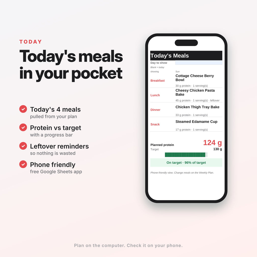 High-Protein Meal Planner (Digital Download) — photo 7