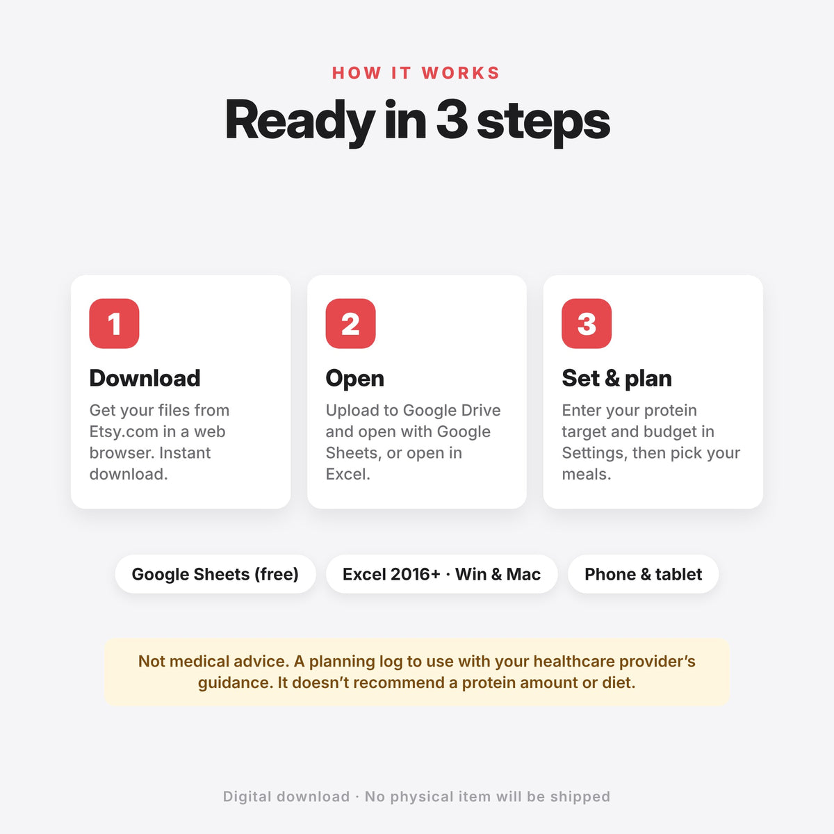 High-Protein Meal Planner (Digital Download) — photo 11