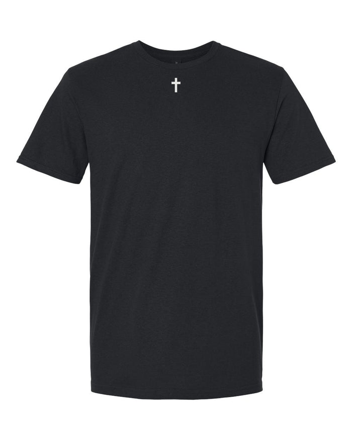 Collar Cross Tee - Black