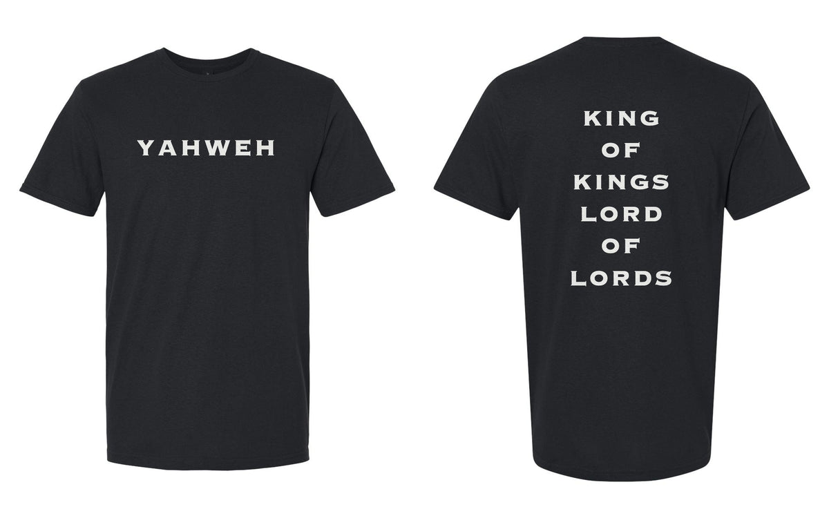 Yahweh | King of Kings Tee - Black