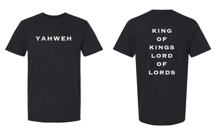 Yahweh | King of Kings Tee - Black
