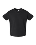 Collar Cross Toddler Tee - Black