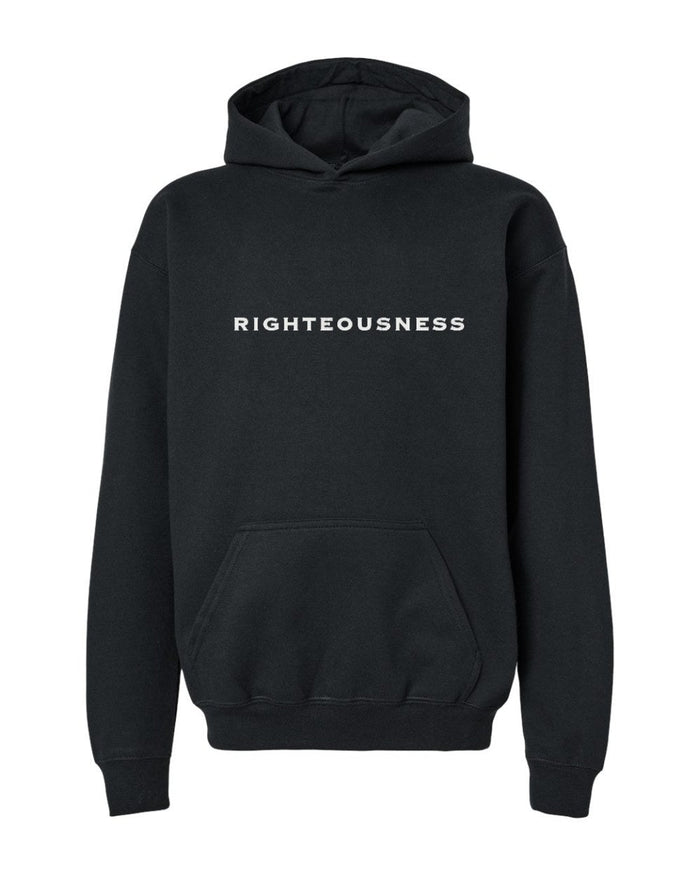 Righteousness Youth Hoodie - Black