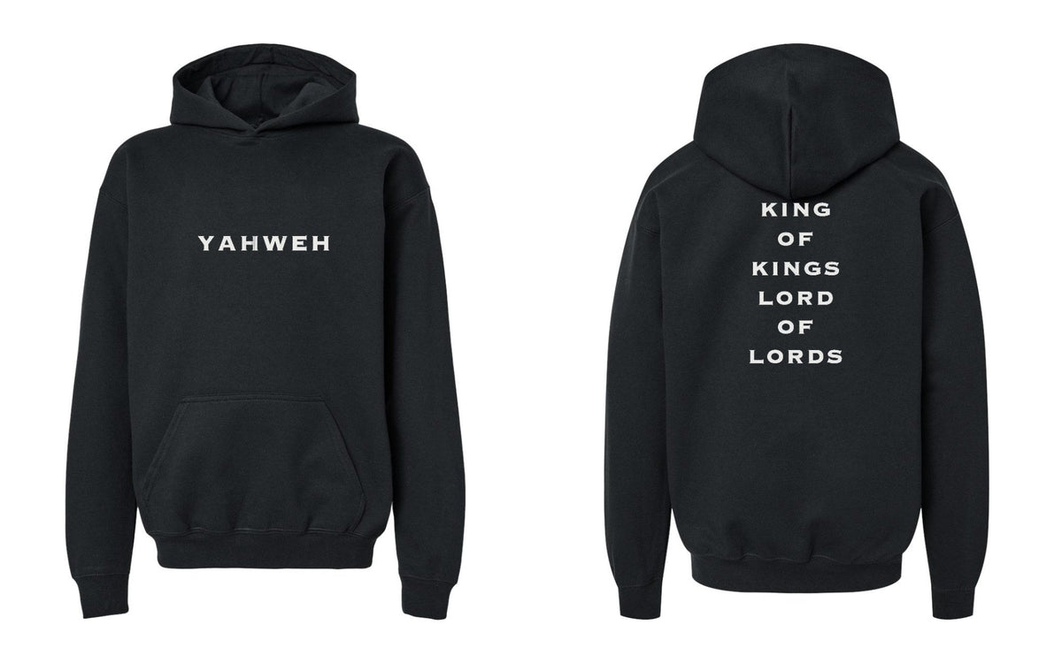 Yahweh | King of Kings Youth Hoodie - Black
