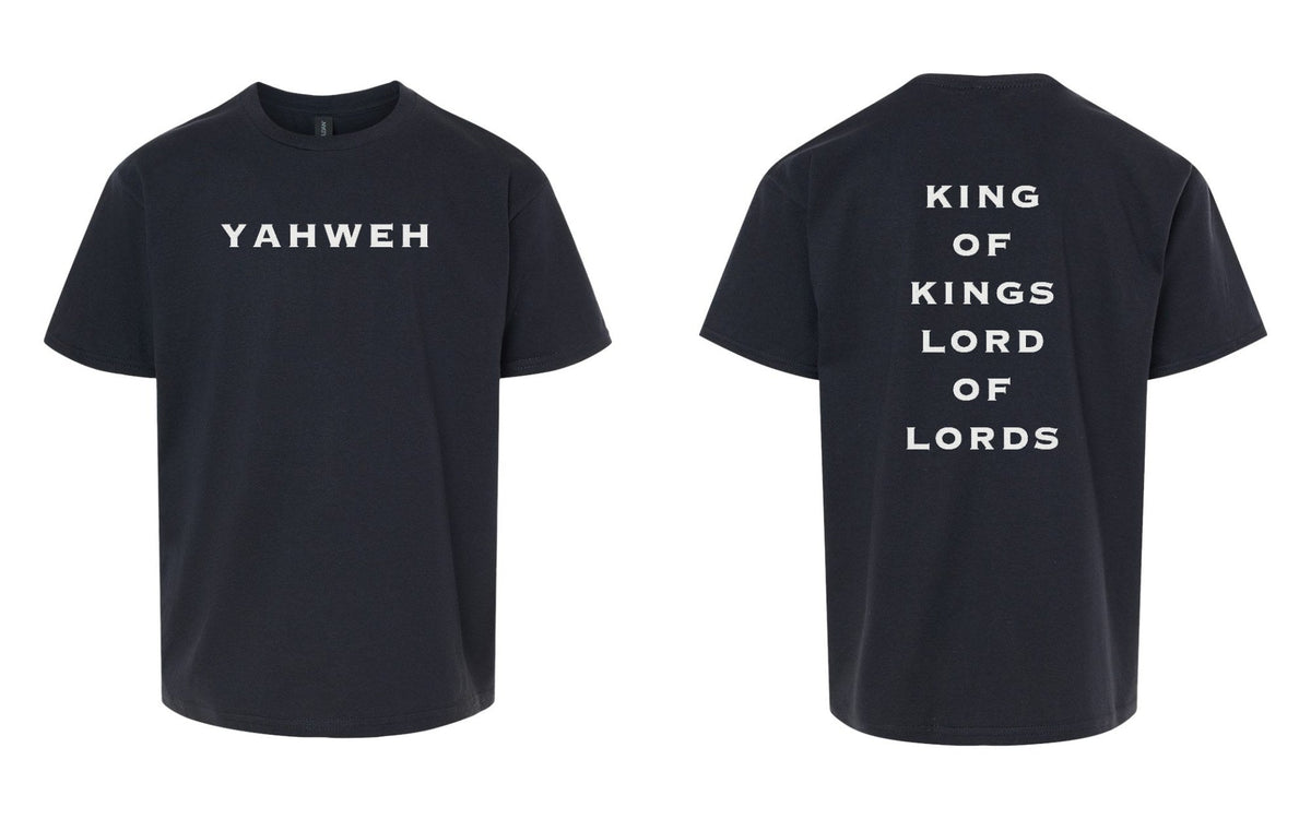 Yahweh | King of Kings Youth Tee - Black
