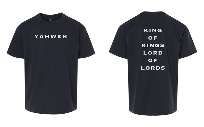 Yahweh | King of Kings Youth Tee - Black