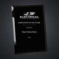 J & B Electrical Employee of the Year Plaque (sample mockup)