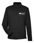 Kip's Electrical Stretch Quarter-Zip in Black (sample mockup)