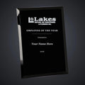 Lakes Employee of the Year Plaque (sample mockup)