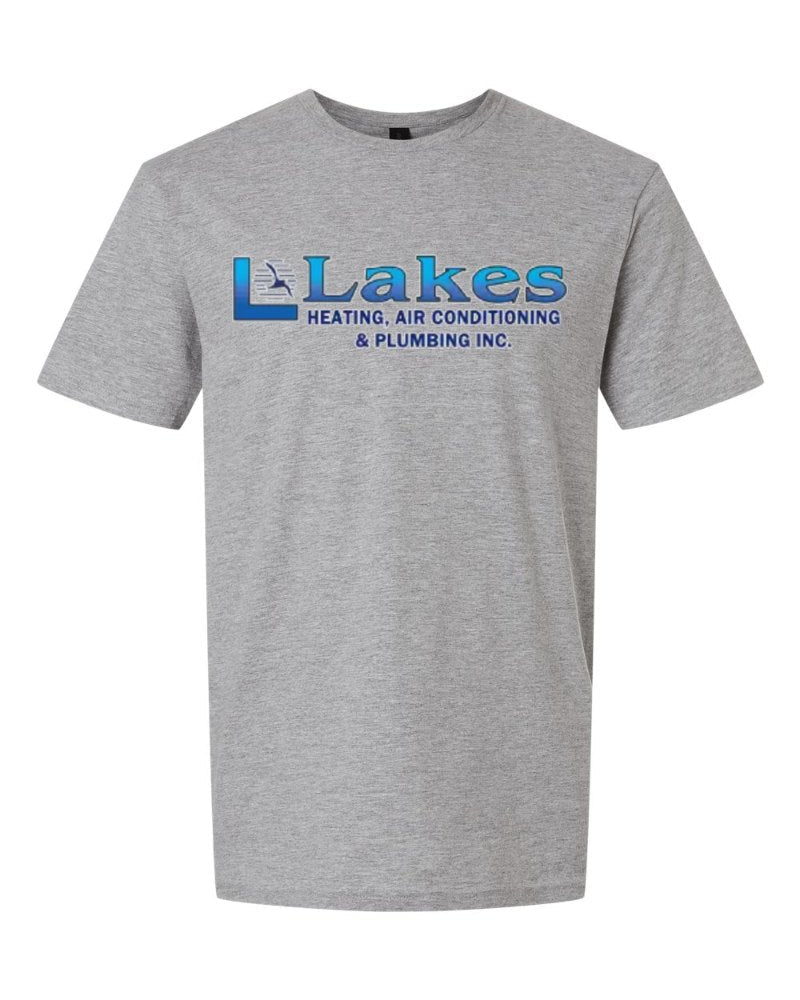 Lakes Softstyle Tee in Sport Grey (sample mockup)