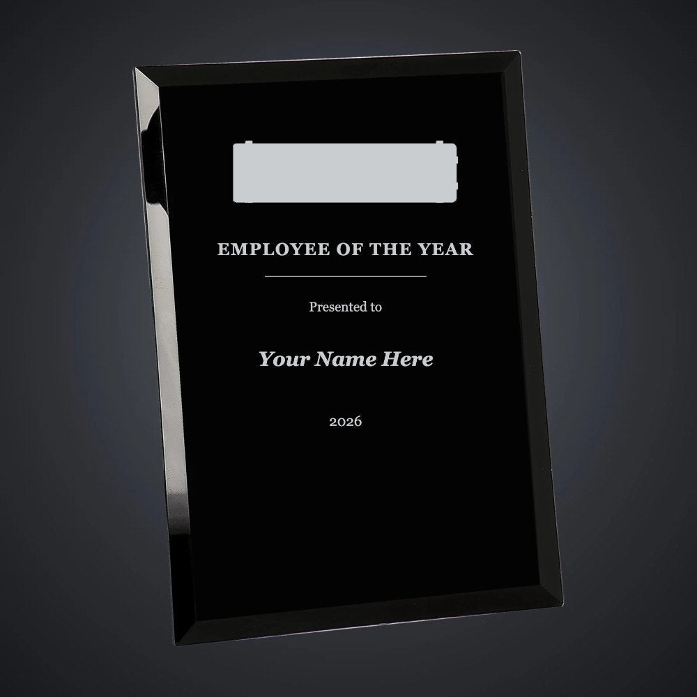 M.W. Robinson Employee of the Year Plaque (sample mockup)