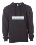 M.W. Robinson Independent Trading Hoodie in Black (sample mockup)