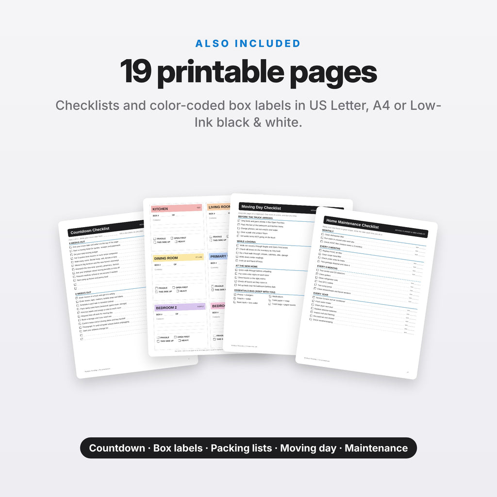 Moving Planner & New Home Kit (Digital Download) — photo 8