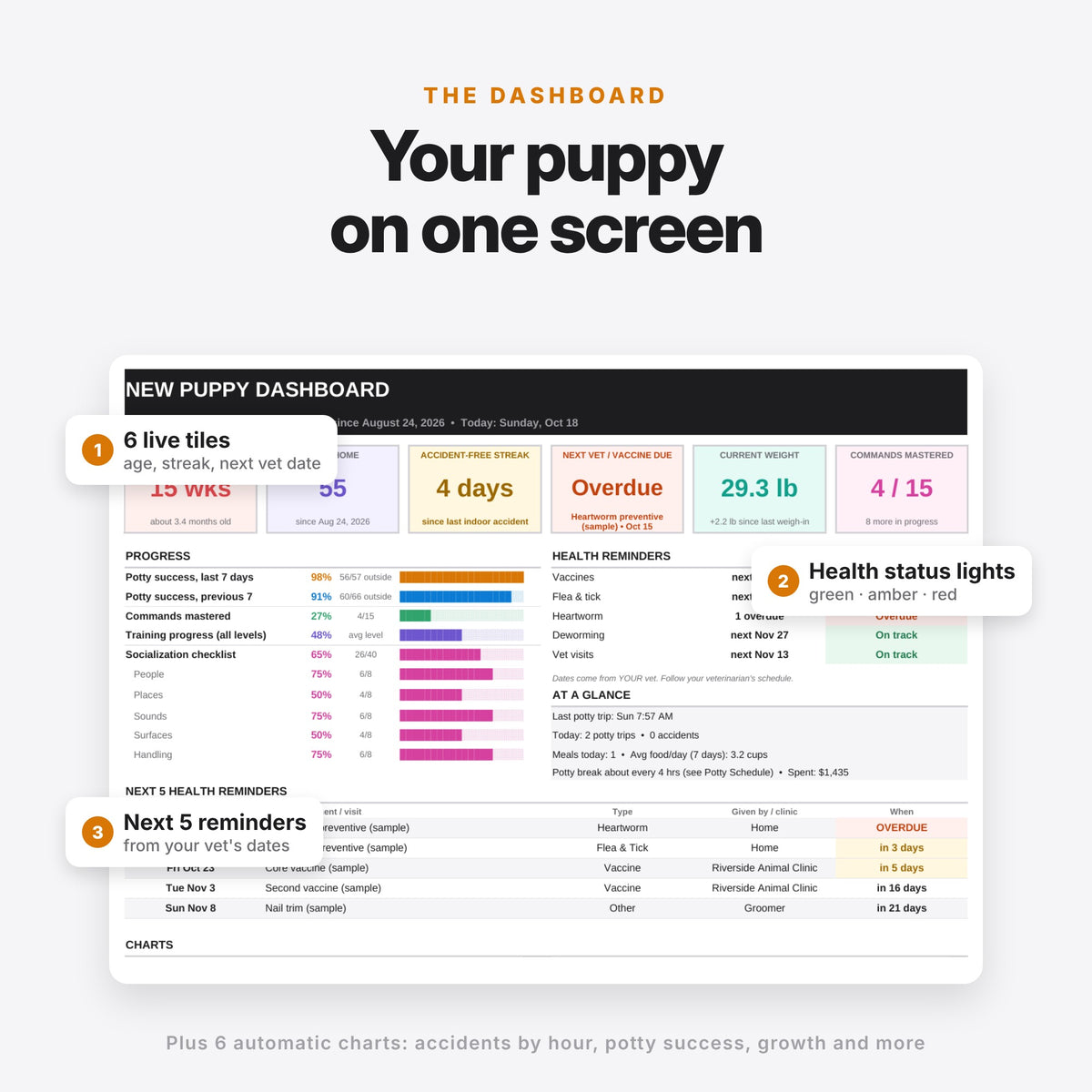New Puppy Dashboard (Digital Download) — photo 3