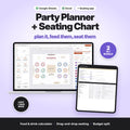 Party Planner + Seating Chart Bundle (Digital Download) — photo 1