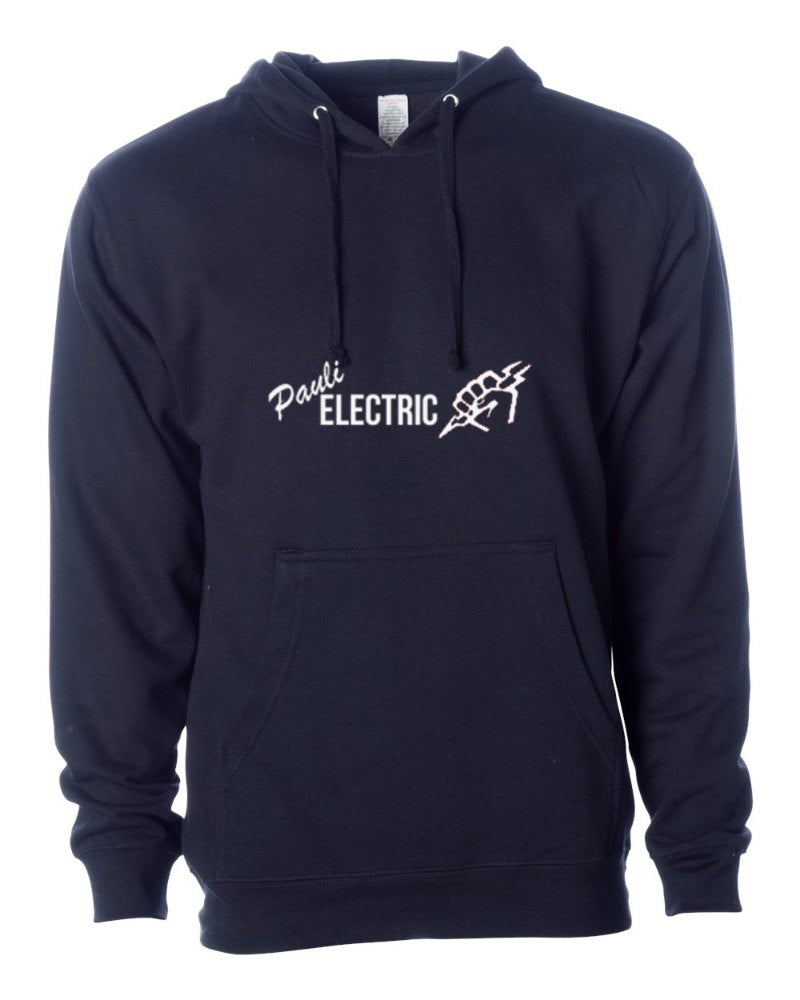 Pauli Electric Independent Trading Hoodie in Classic Navy (sample mockup)