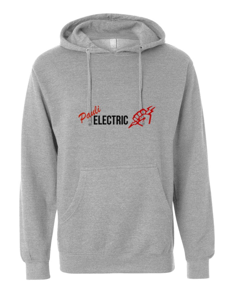 Pauli Electric Independent Trading Hoodie in Grey Heather (sample mockup)