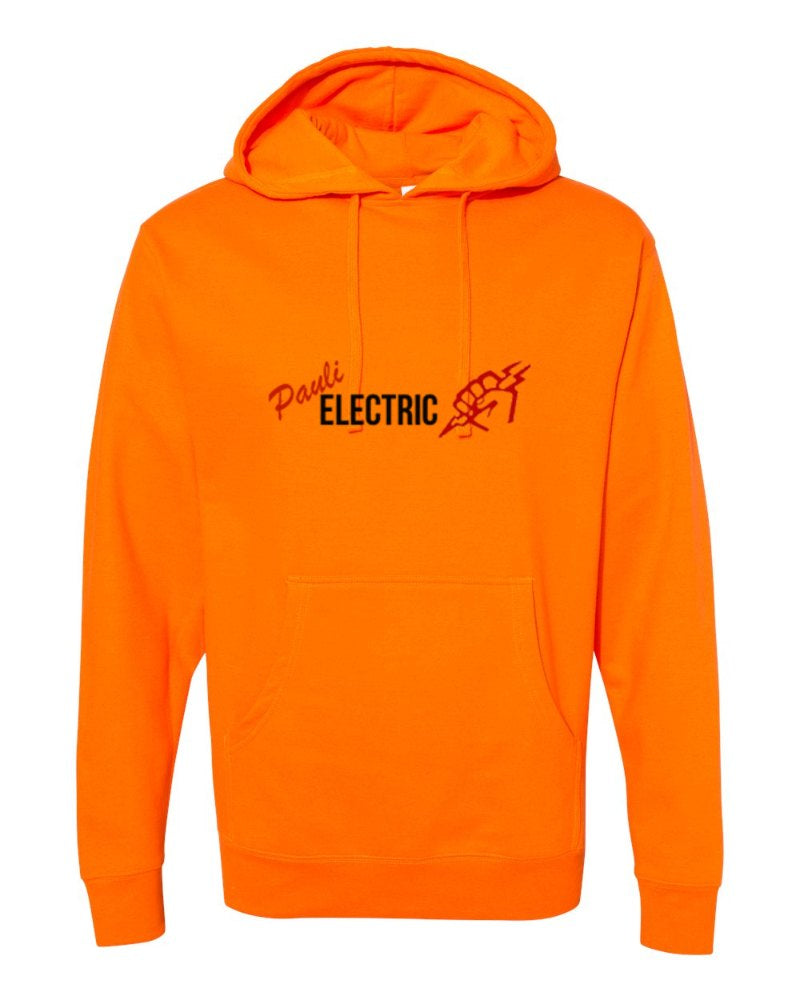 Pauli Electric Independent Trading Hoodie in Safety Orange (sample mockup)
