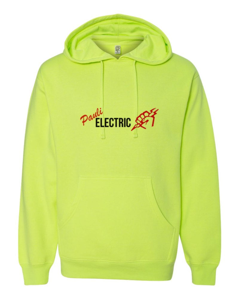 Pauli Electric Independent Trading Hoodie in Safety Yellow (sample mockup)
