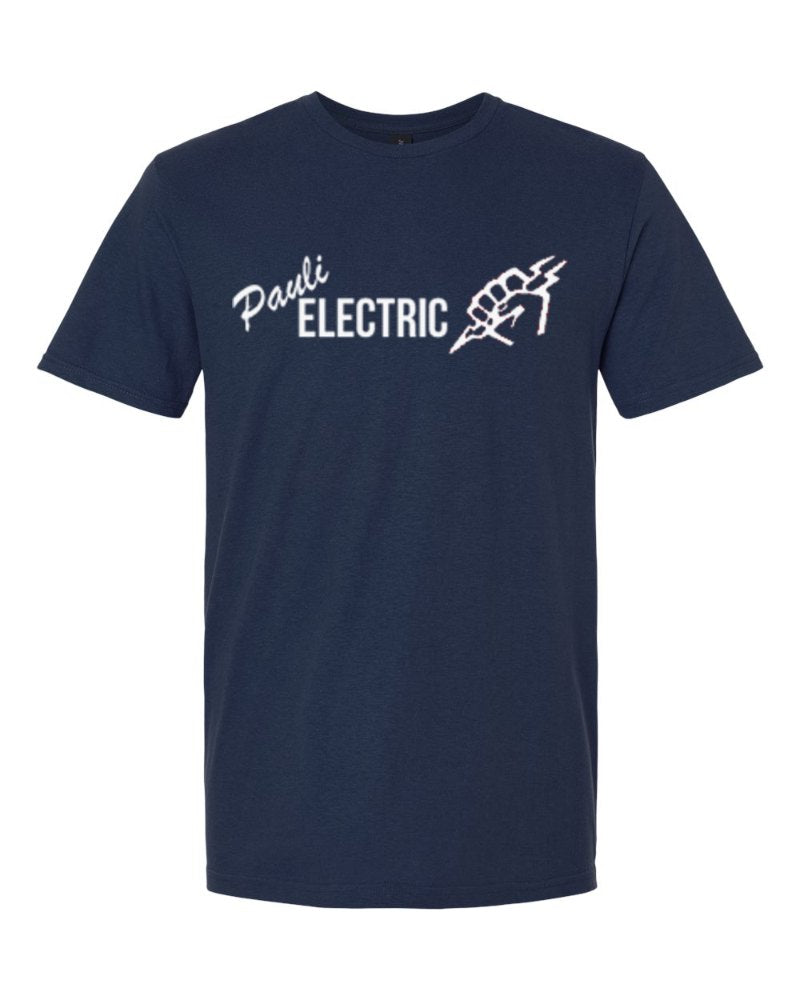 Pauli Electric Softstyle Tee in Navy (sample mockup)