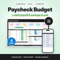 Paycheck Budget, Debt Payoff & Savings Bundle (Digital Download) — photo 1