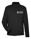 Plumbing Tech Stretch Quarter-Zip in Black (sample mockup)