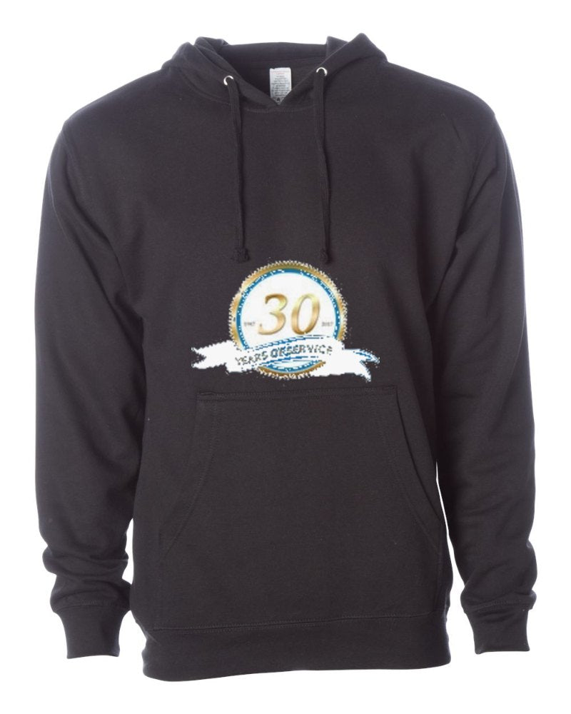 Rapid Electric Independent Trading Hoodie in Black (sample mockup)