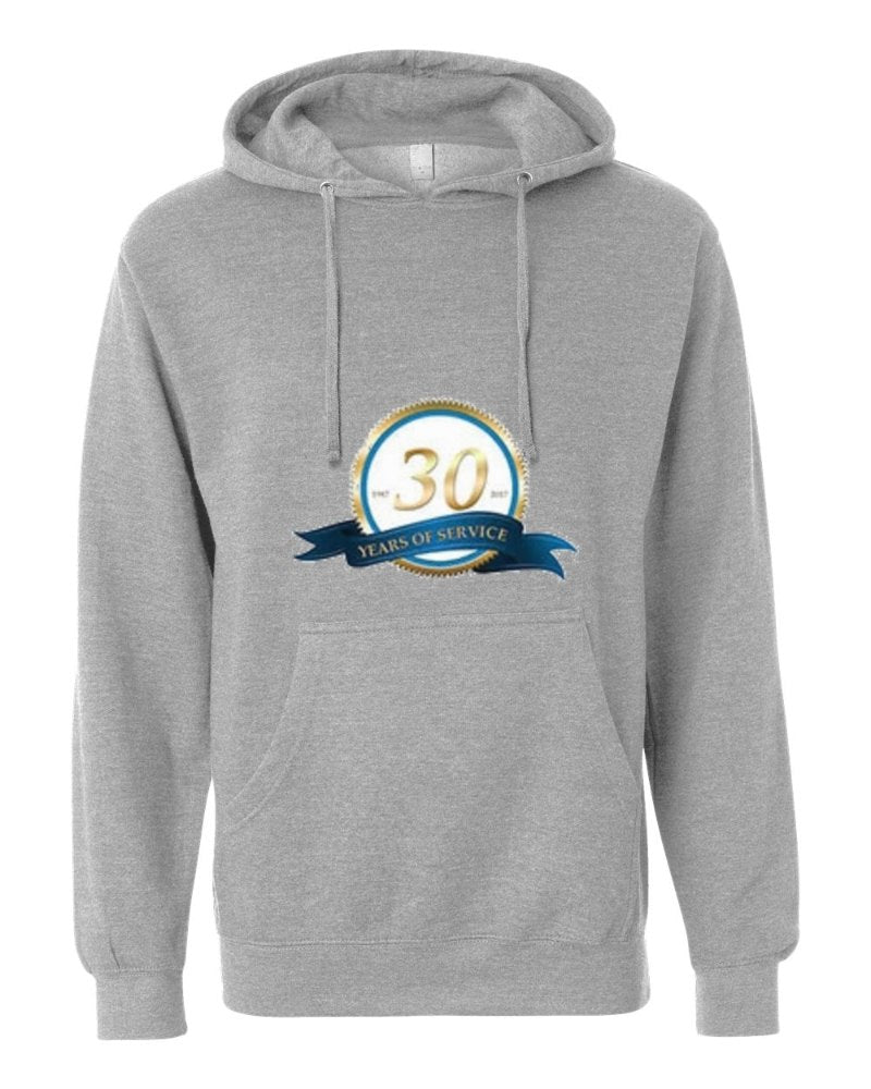 Rapid Electric Independent Trading Hoodie in Grey Heather (sample mockup)
