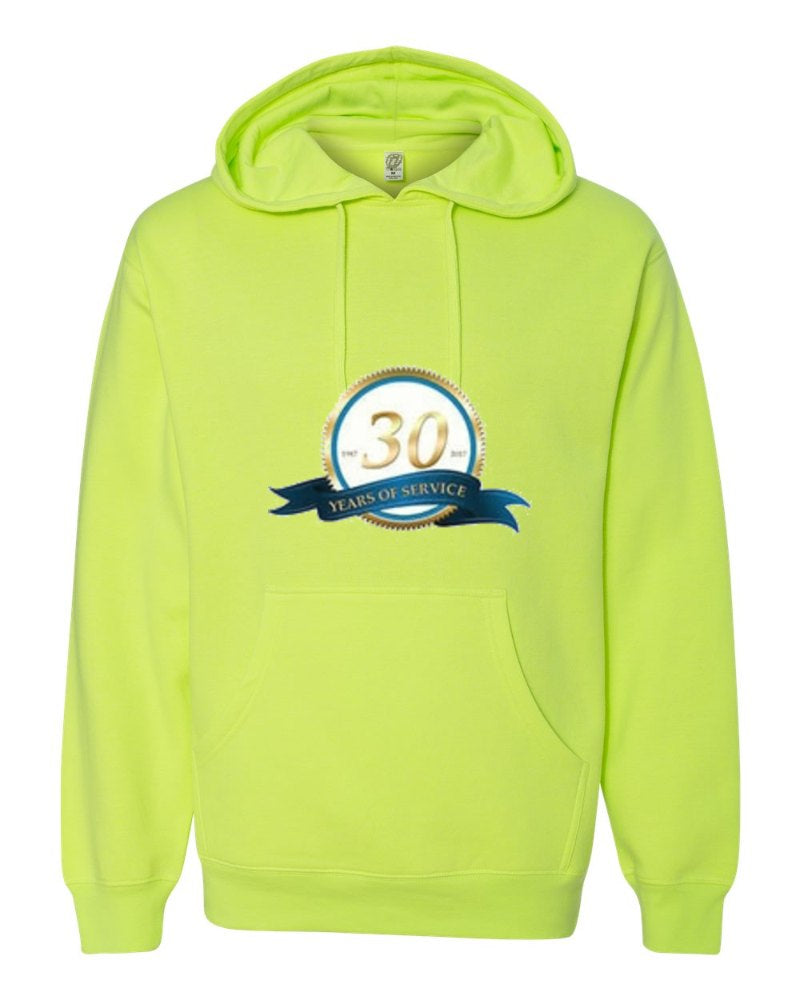 Rapid Electric Independent Trading Hoodie in Safety Yellow (sample mockup)