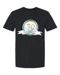 Rapid Electric Softstyle Tee in Black (sample mockup)