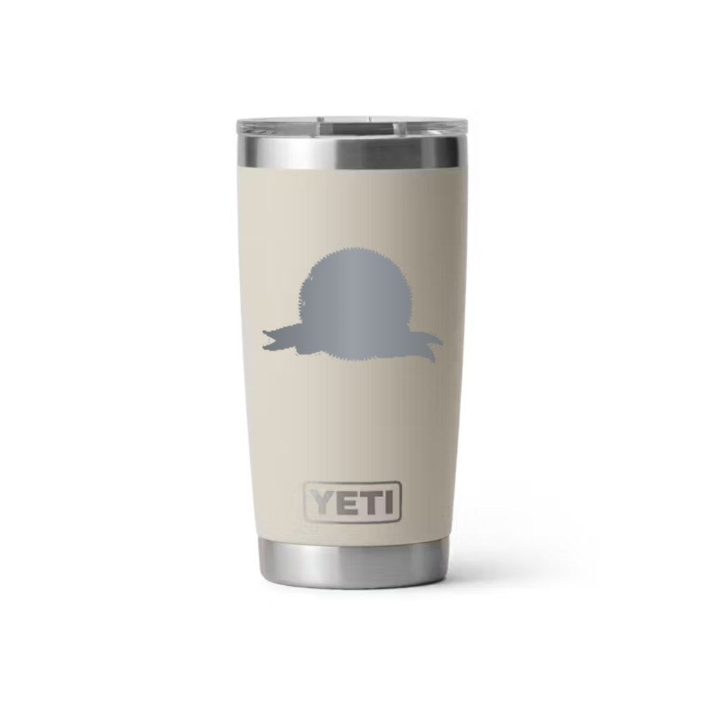 Rapid Electric YETI 20 oz Rambler in Cape Taupe (sample mockup)