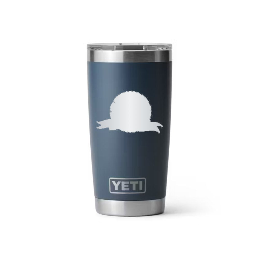 Rapid Electric YETI 20 oz Rambler in Navy (sample mockup)