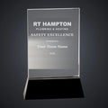RT Hampton Safety Excellence Crystal Award (sample mockup)