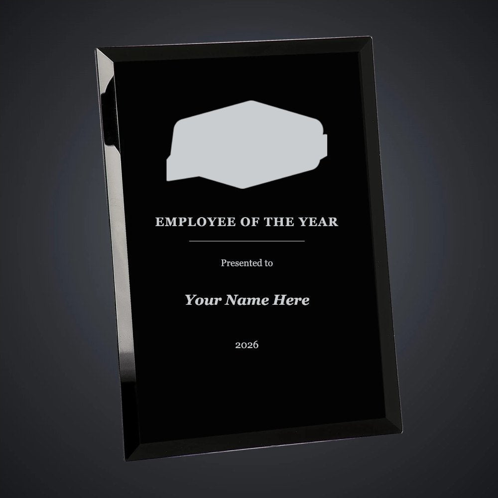 Shanklin Employee of the Year Plaque (sample mockup)