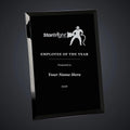 Star Bright Electric Employee of the Year Plaque (sample mockup)