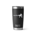 Star Bright Electric YETI 20 oz Rambler in Black (sample mockup)