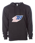 Thompson Electric Independent Trading Hoodie in Black (sample mockup)
