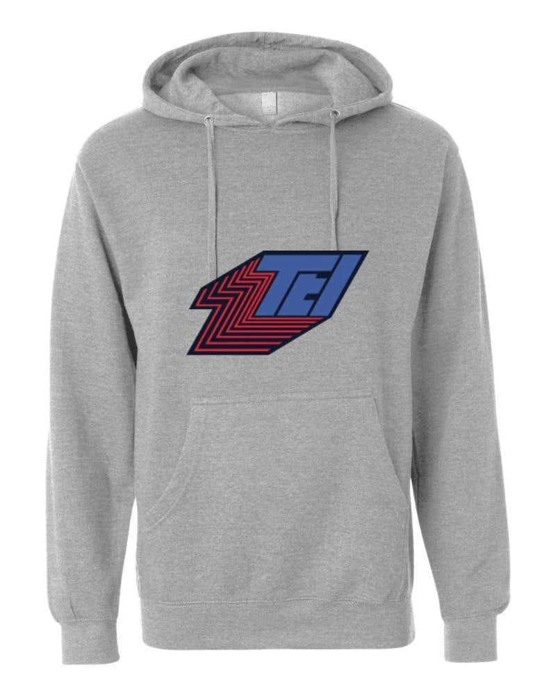 Thompson Electric Independent Trading Hoodie in Grey Heather (sample mockup)
