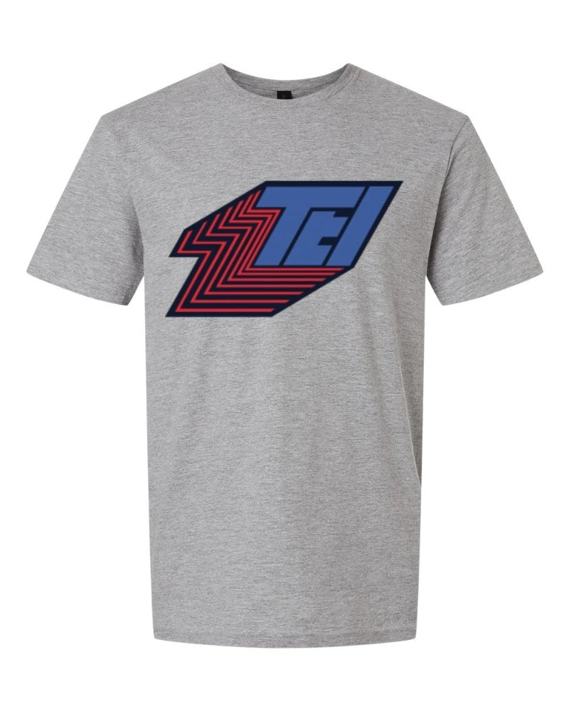 Thompson Electric Softstyle Tee in Sport Grey (sample mockup)