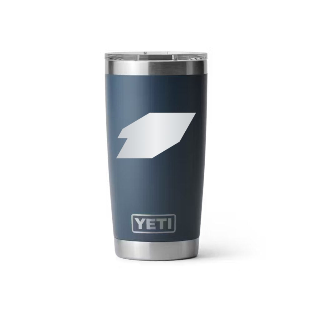 Thompson Electric YETI 20 oz Rambler in Navy (sample mockup)
