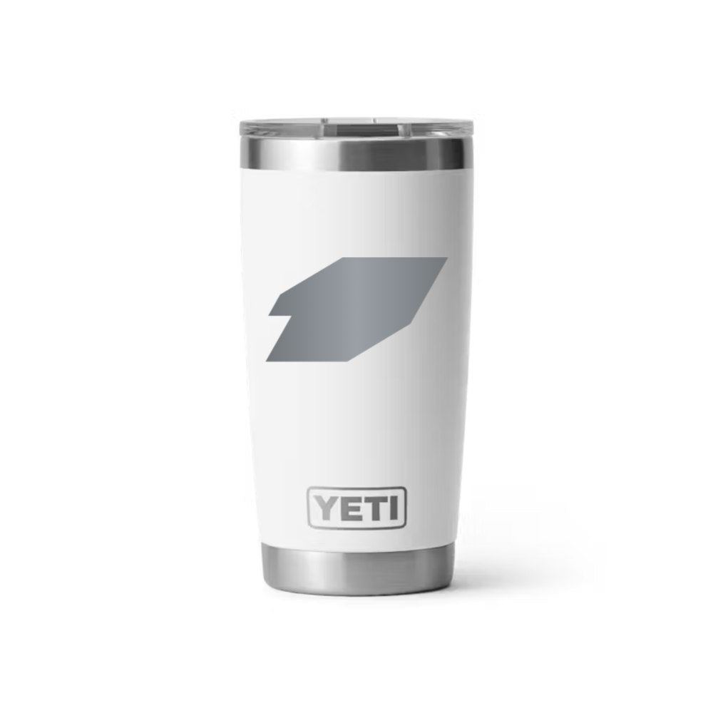 Thompson Electric YETI 20 oz Rambler in White (sample mockup)