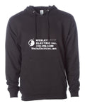 Wesley Electric Independent Trading Hoodie in Black (sample mockup)