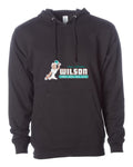 Wilson Independent Trading Hoodie in Black (sample mockup)